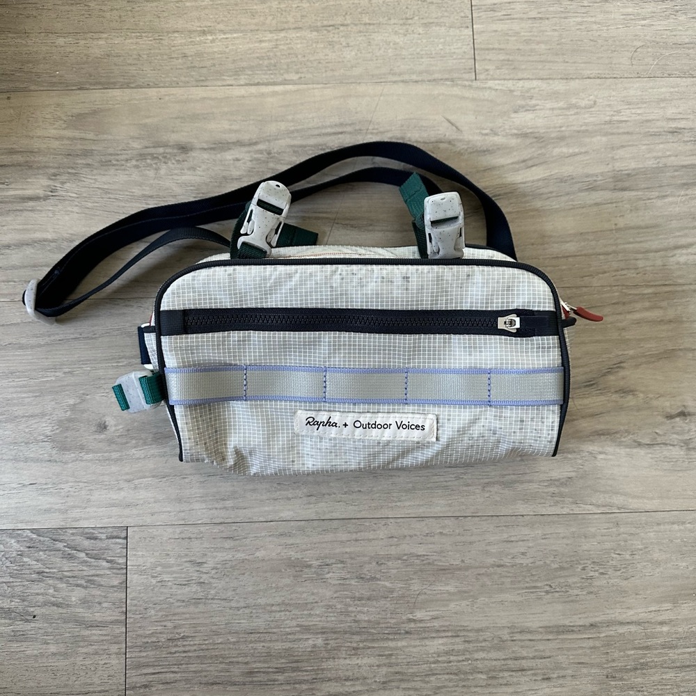 Rapha x Outdoor Voices belt bag/ bike bag